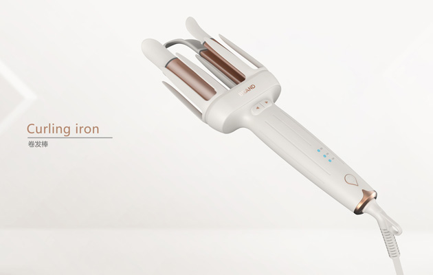 Double-ended curling iron