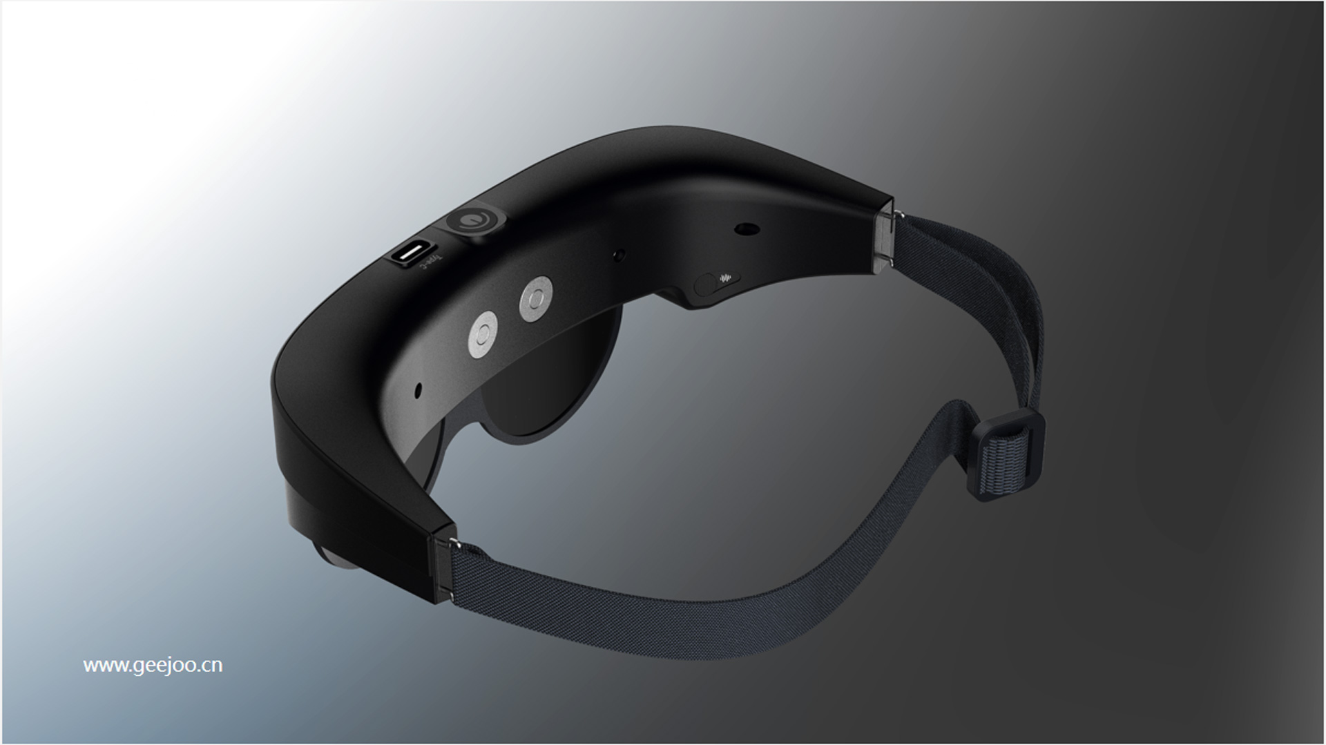 Electronic flip glasses