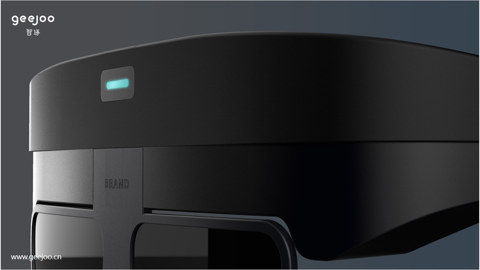 Electronic flip glasses