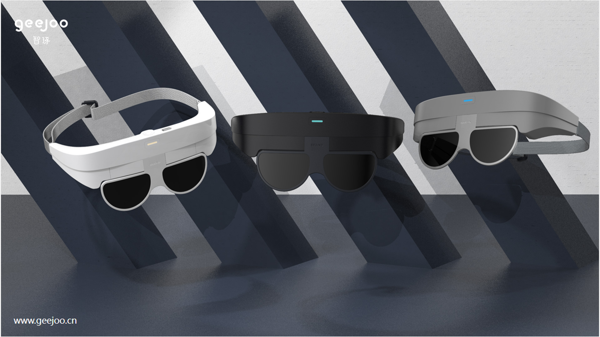 Electronic flip glasses