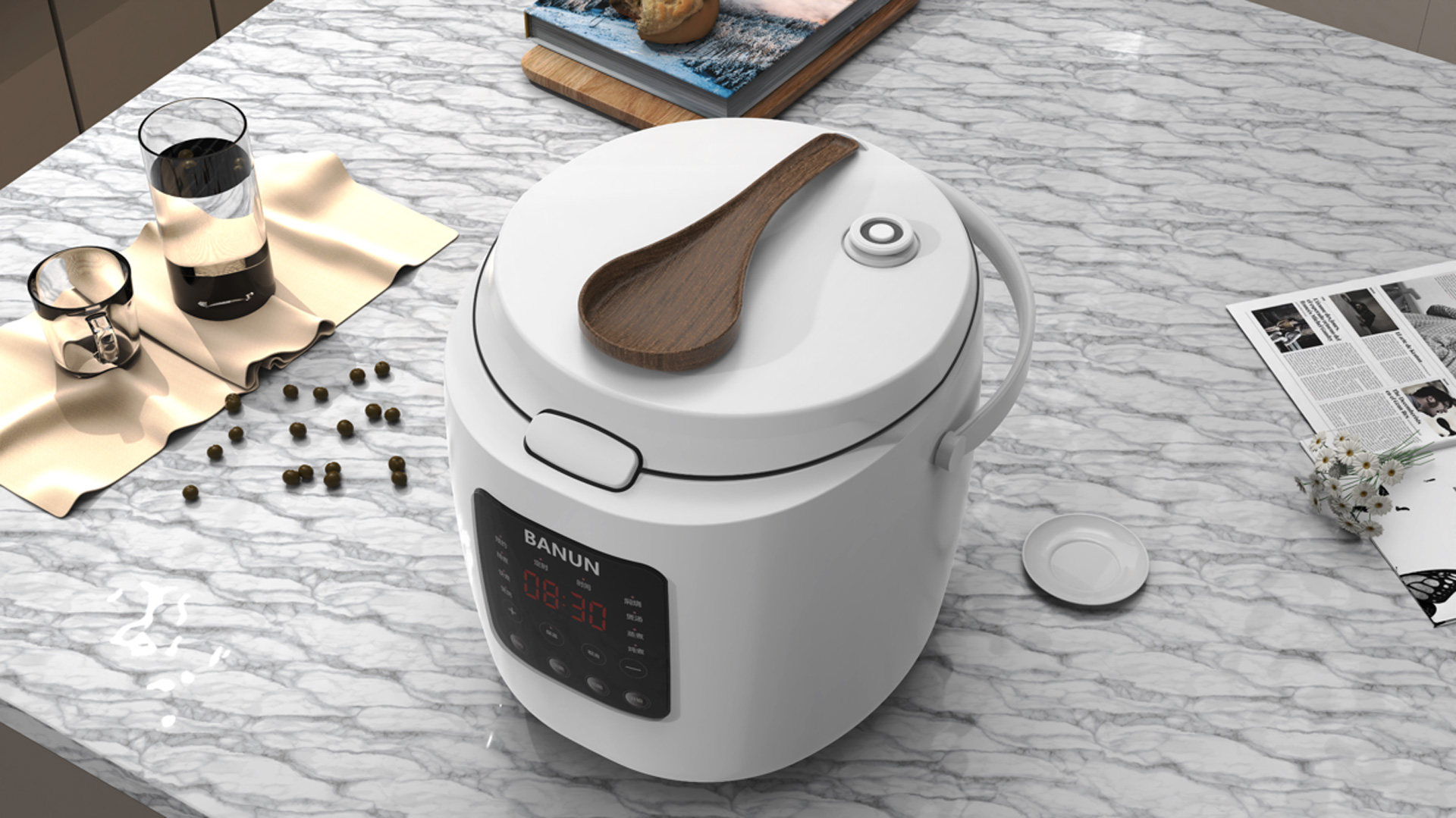 Smart Rice Cooker 2L