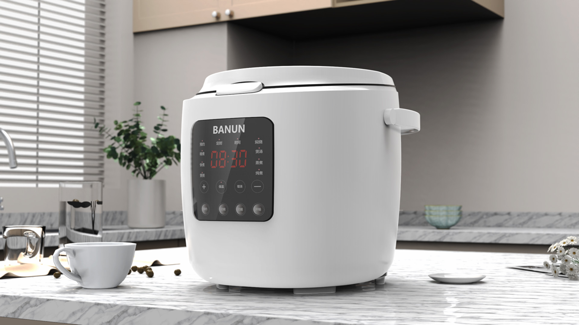 Smart Rice Cooker 2L