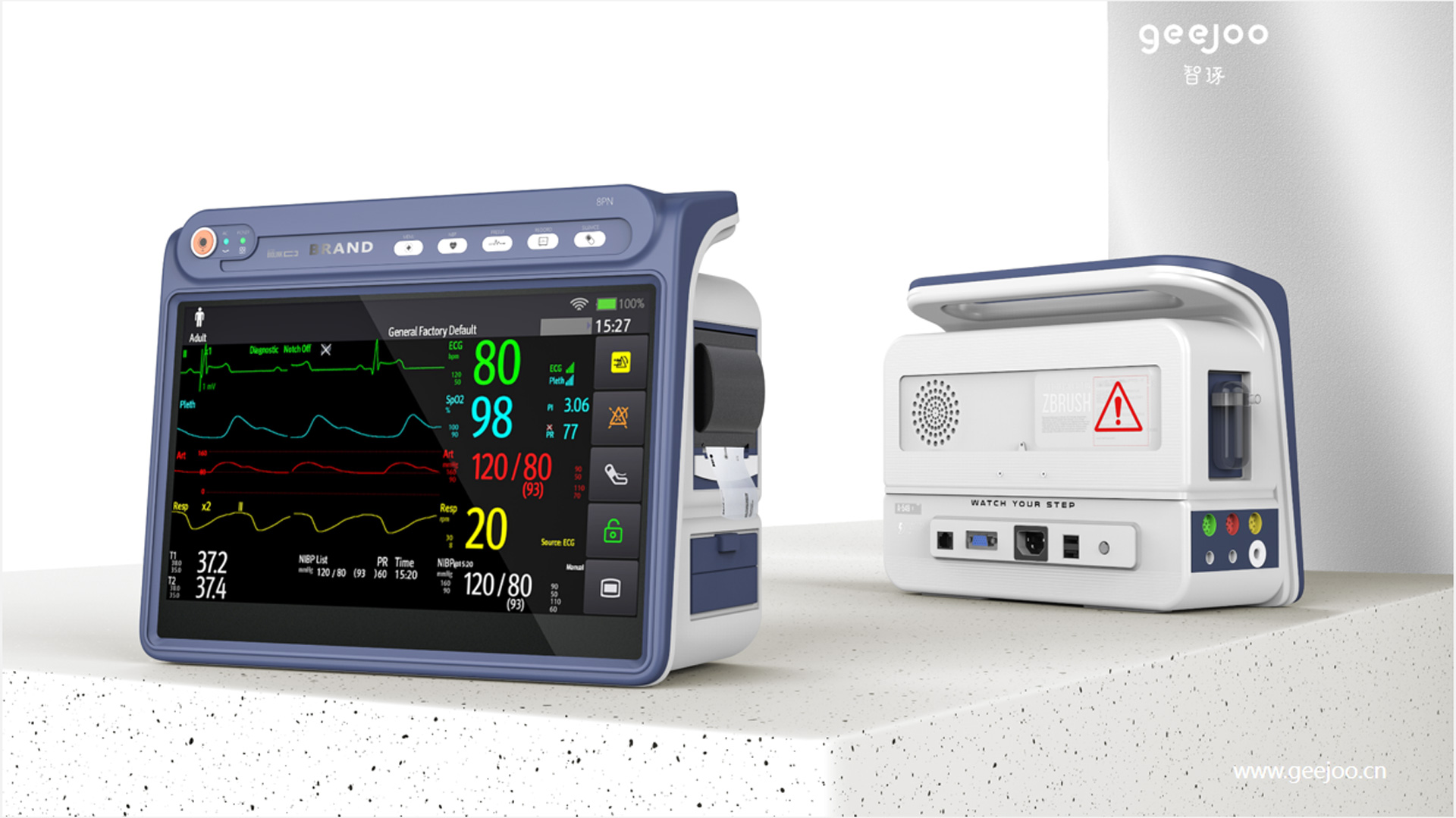 ICU vital signs monitor