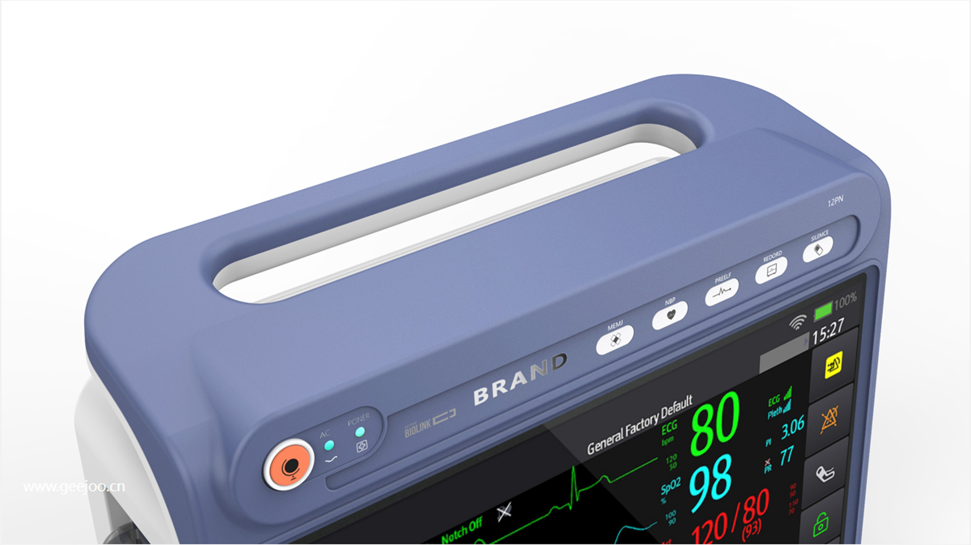 ICU vital signs monitor