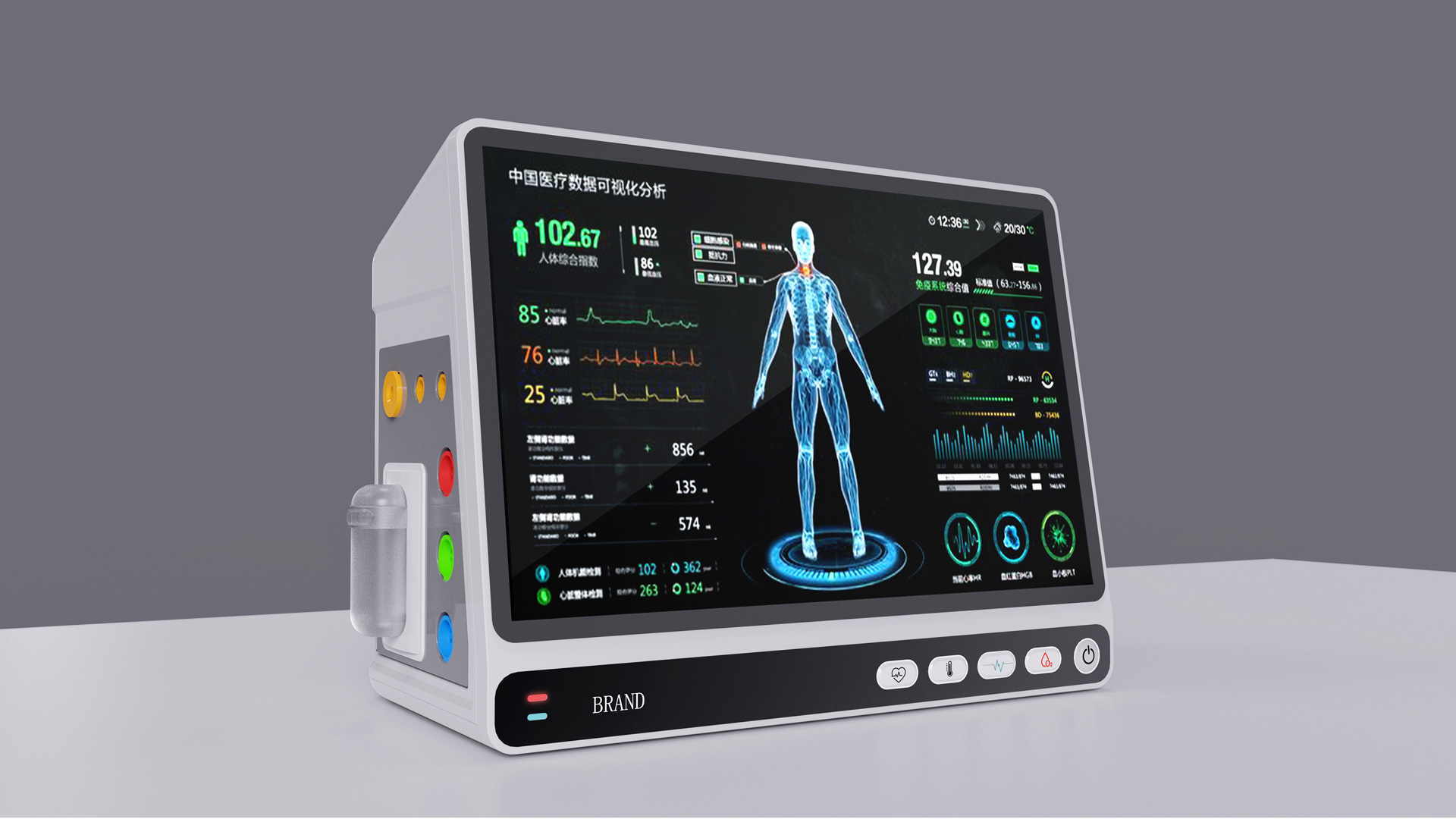 ICU Vital Signs Monitor
